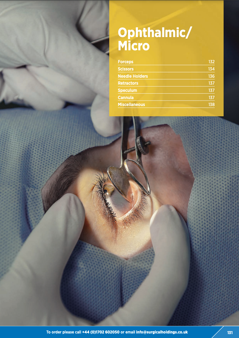 Download Catalogues Instrument PDFs Surgical Holdings